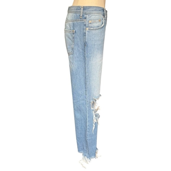 We The Free Maggie Mid-Rise Straight-Leg Jeans 27 - Picture 6 of 12